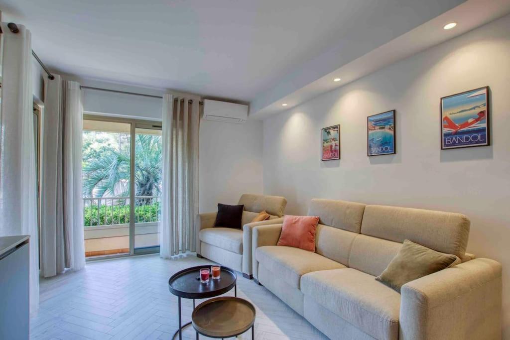 Appartement Piscine Tennis Acces Prive Plage Joia Sanary-sur-Mer Bagian luar foto